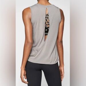 Athleta Charcoal Muscle Tee